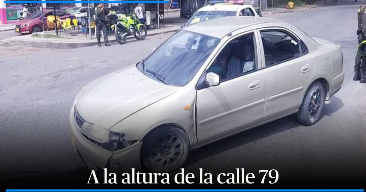 Conductor en Ibagué al parecer borracho abandonó su vehículo en plena